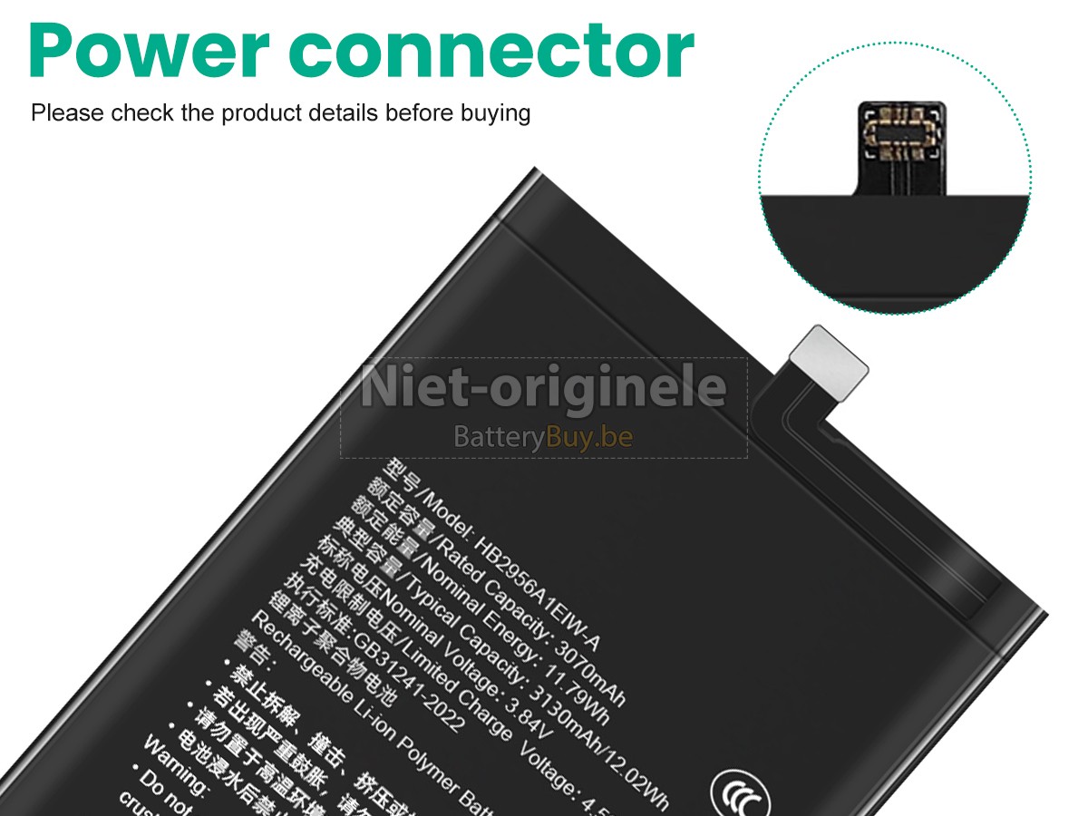 Huawei HONOR MAGIE V3 accu