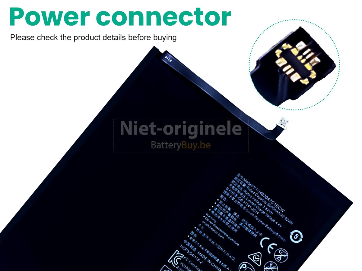 Huawei MEDIAPAD M6 TURBO 8.4 VRD-AL10 accu