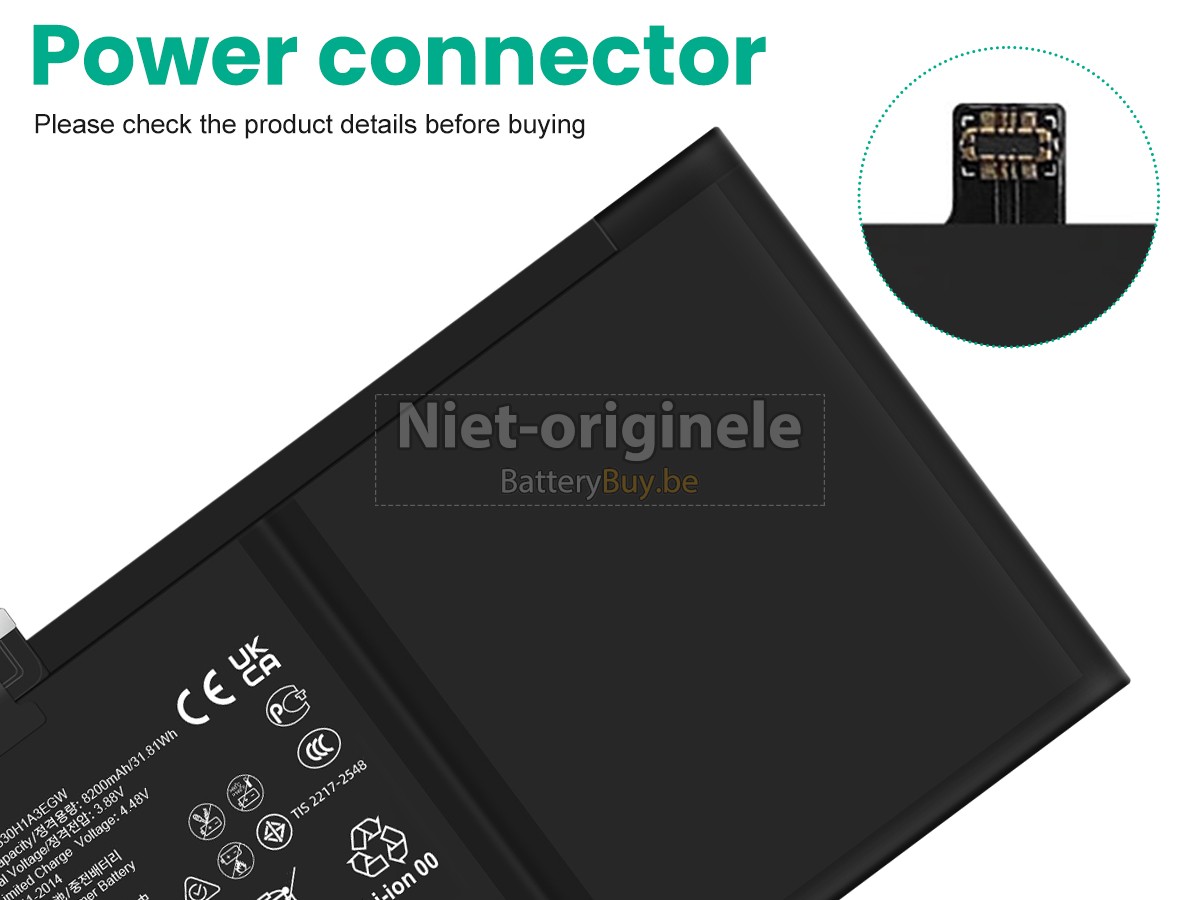 Huawei MATEPAD PRO 11 2022 GOT-W09 accu