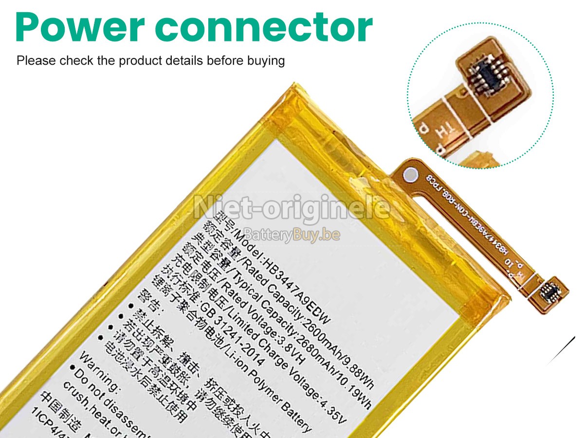 Huawei P8 accu