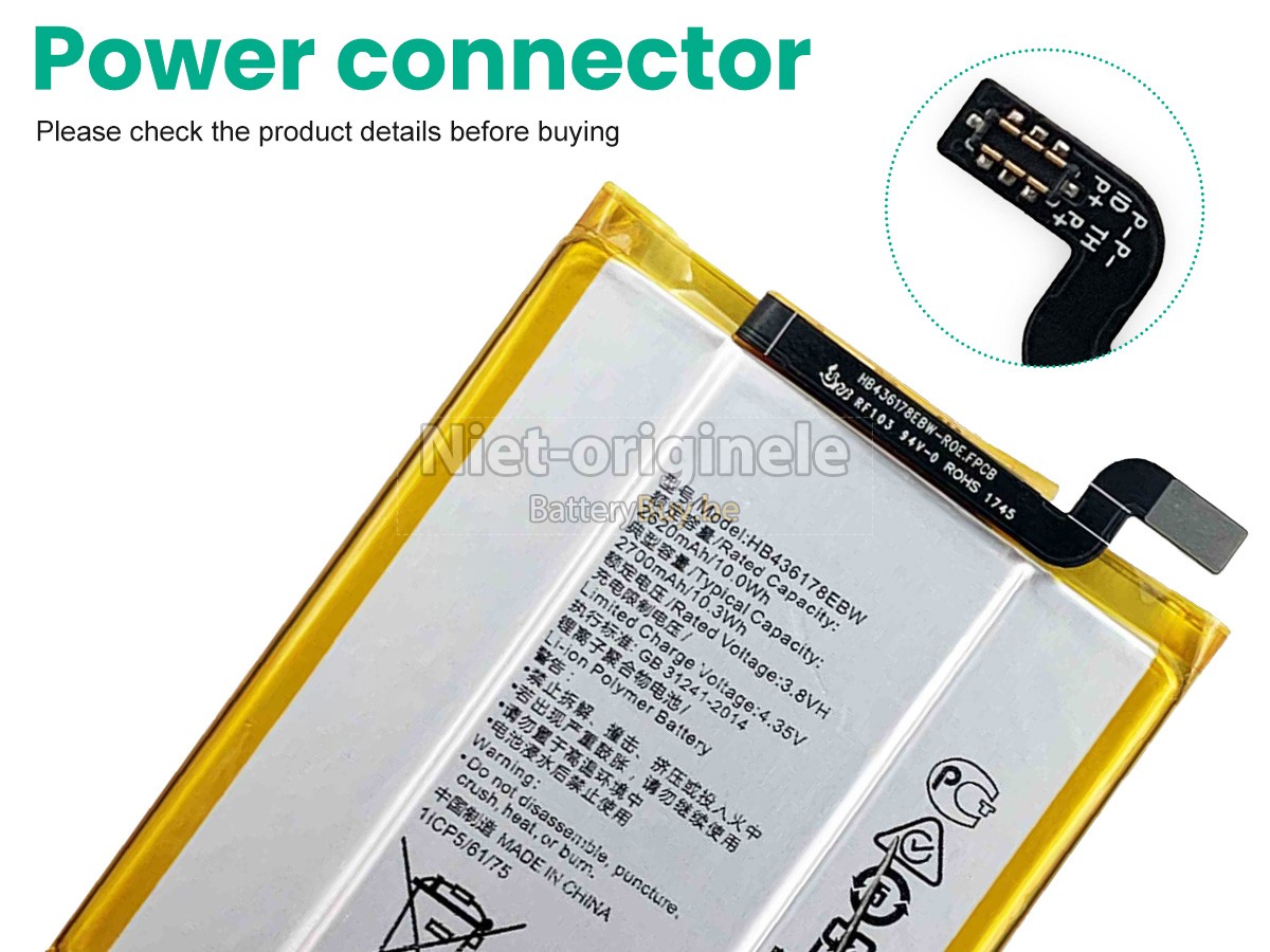 Huawei HB436178EBW accu