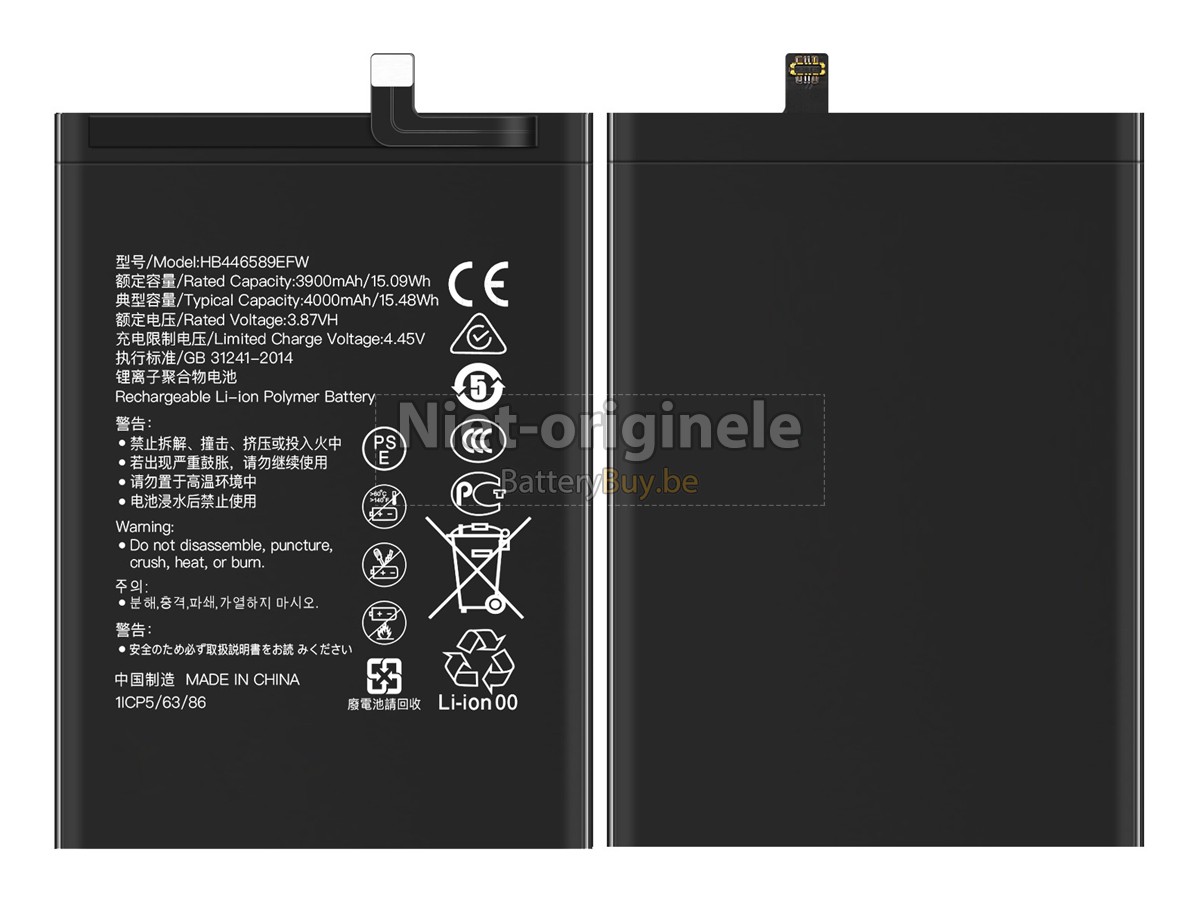 Huawei HB446589EFW accu