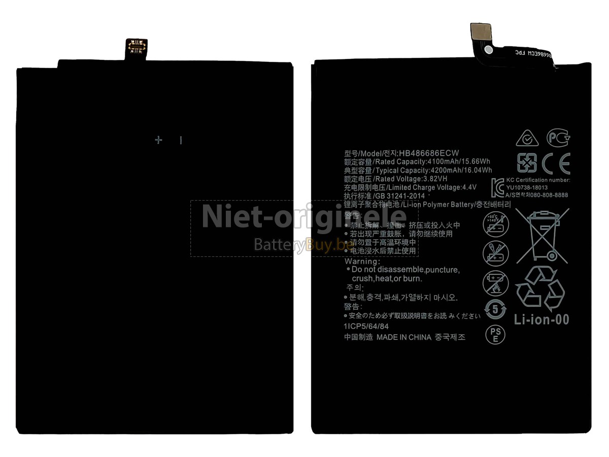 Huawei HB486686ECW accu