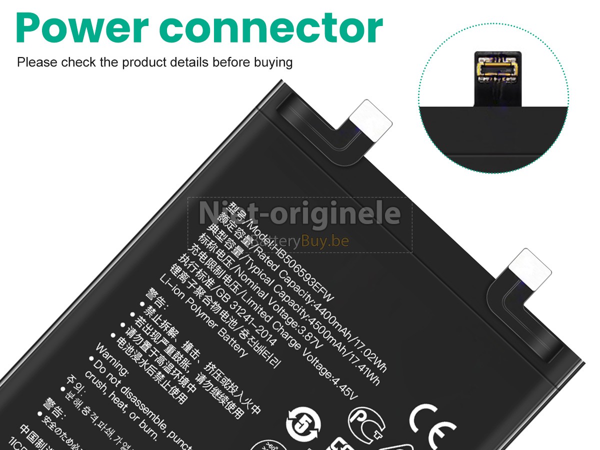 Huawei HB506593EFW accu