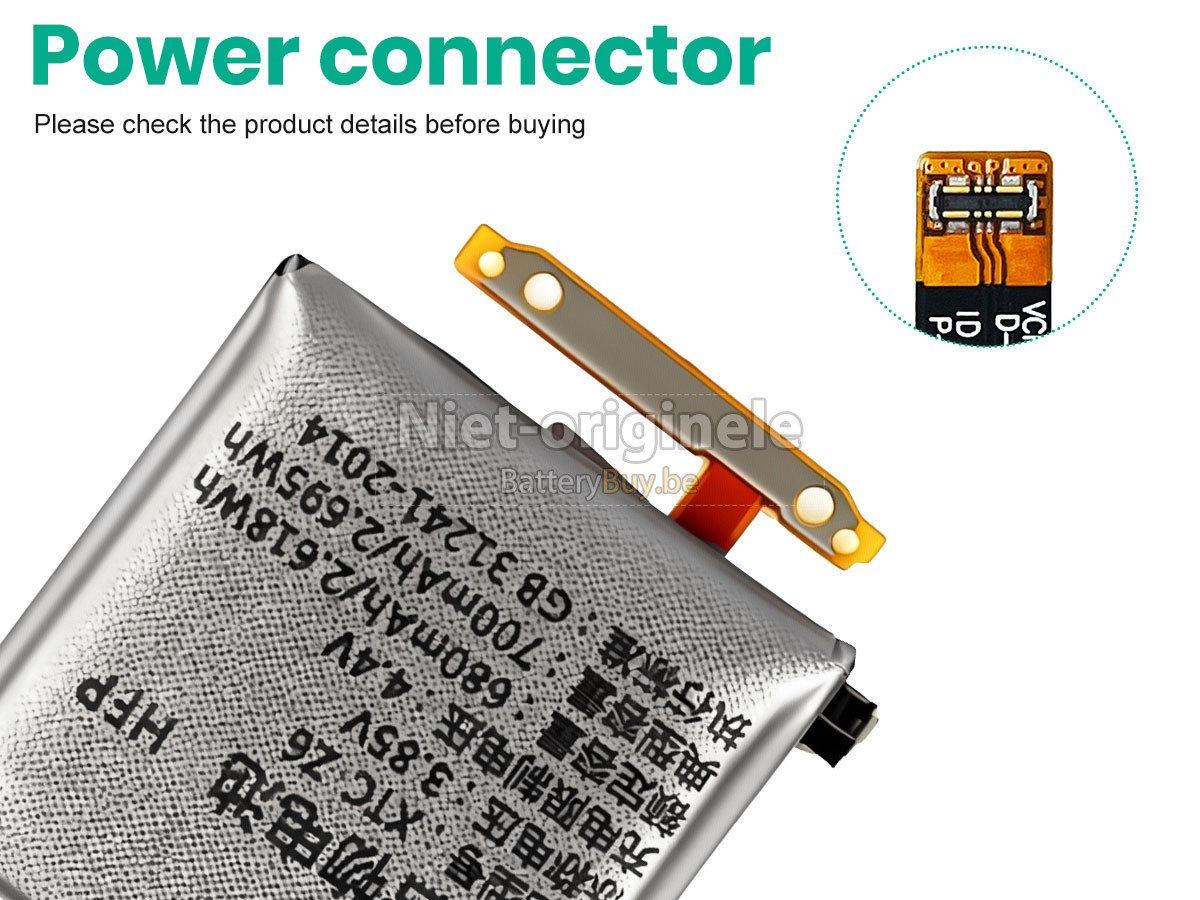 Imoo W1818AC accu