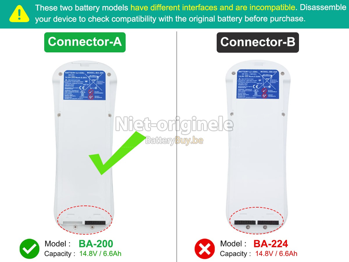 Inogen IO-200 accu