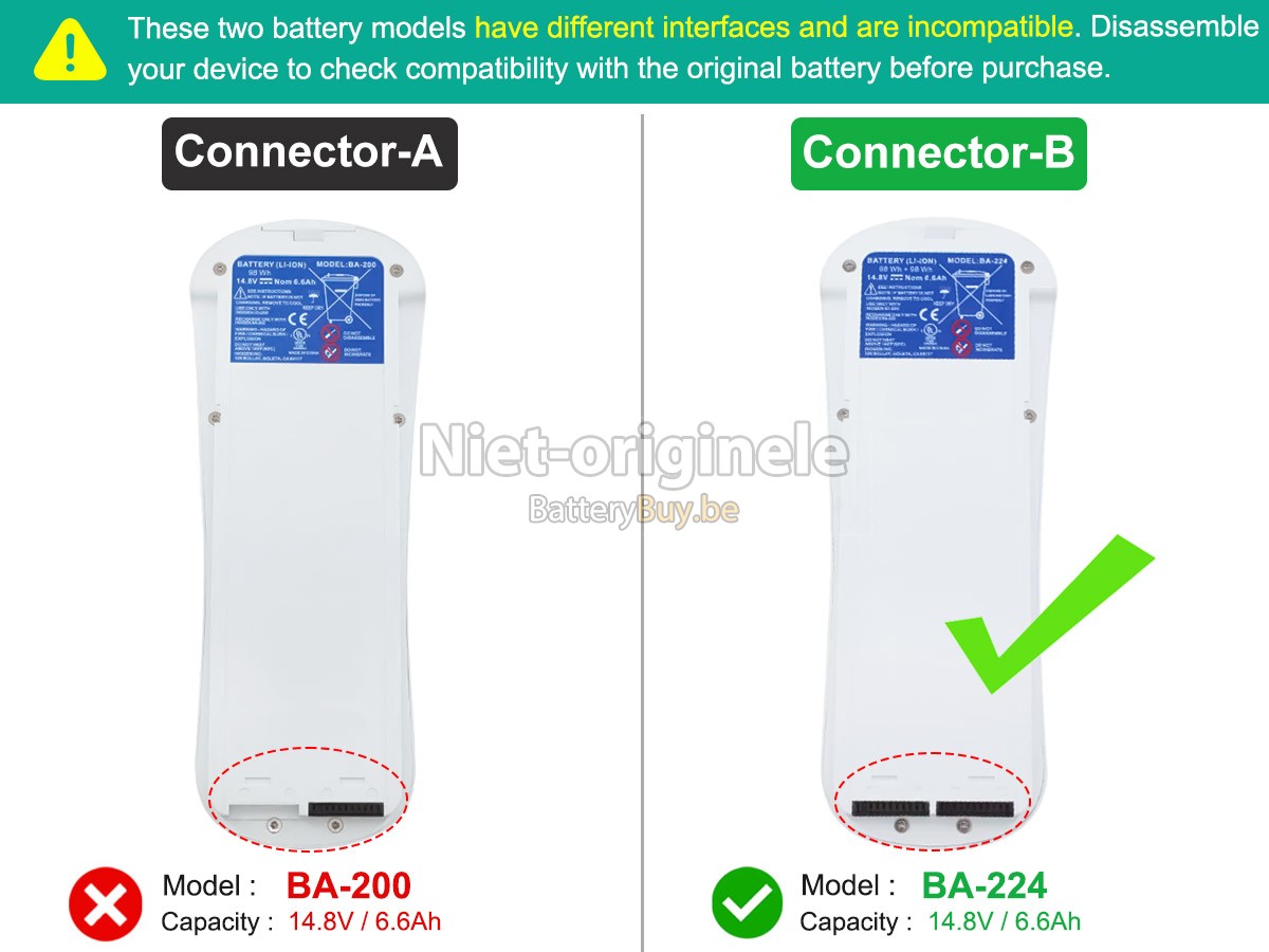 Inogen IO-200 accu