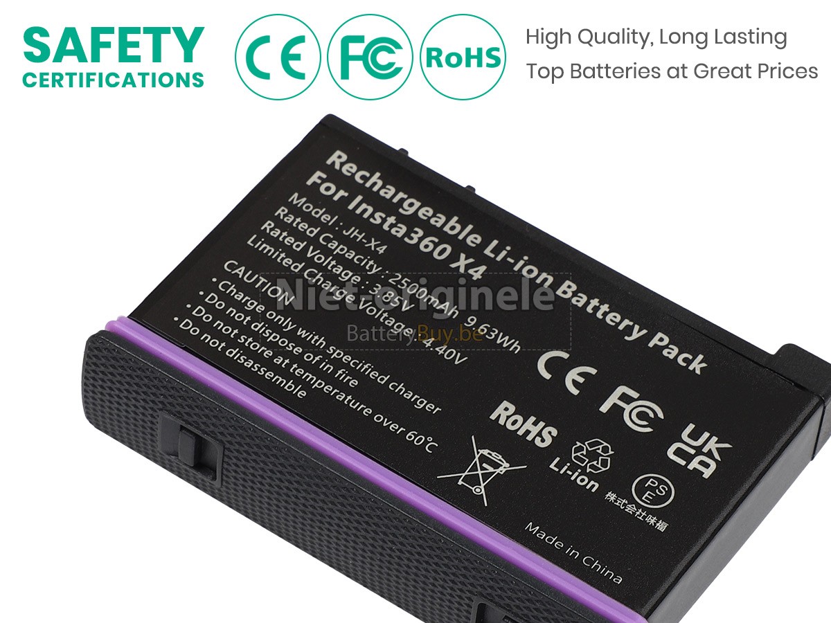 Insta360 X4 accu