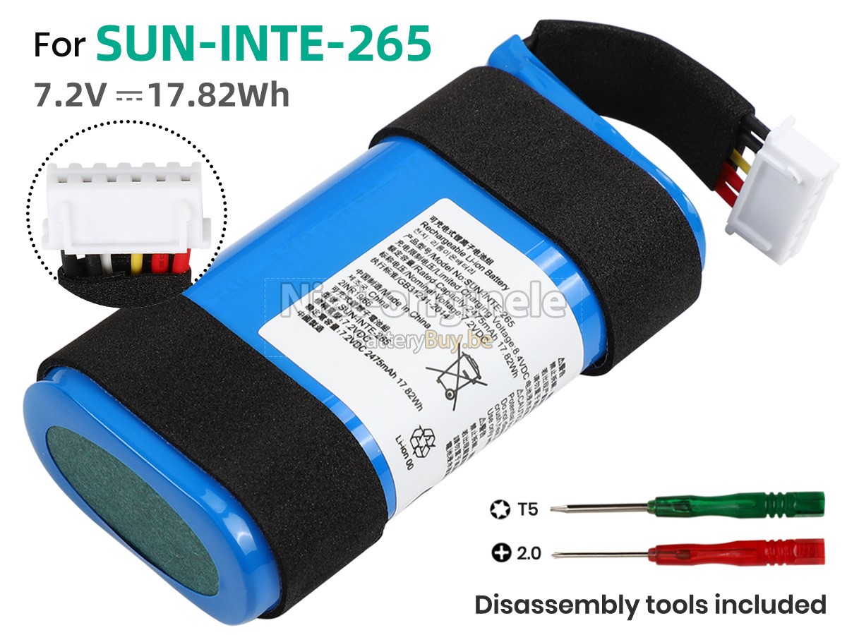 JBL PARTYBOX ON THE GO accu