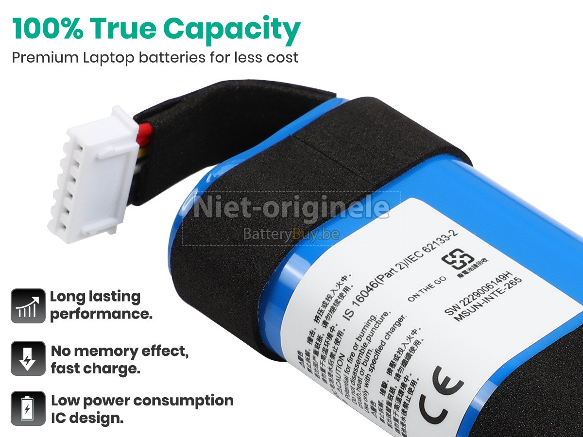 JBL PARTYBOX ON THE GO accu