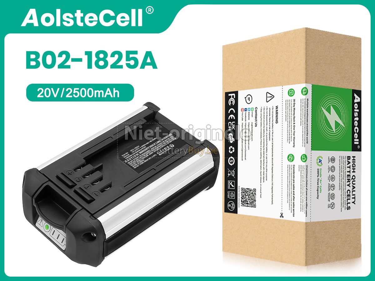JIMMY B02-1825A accu