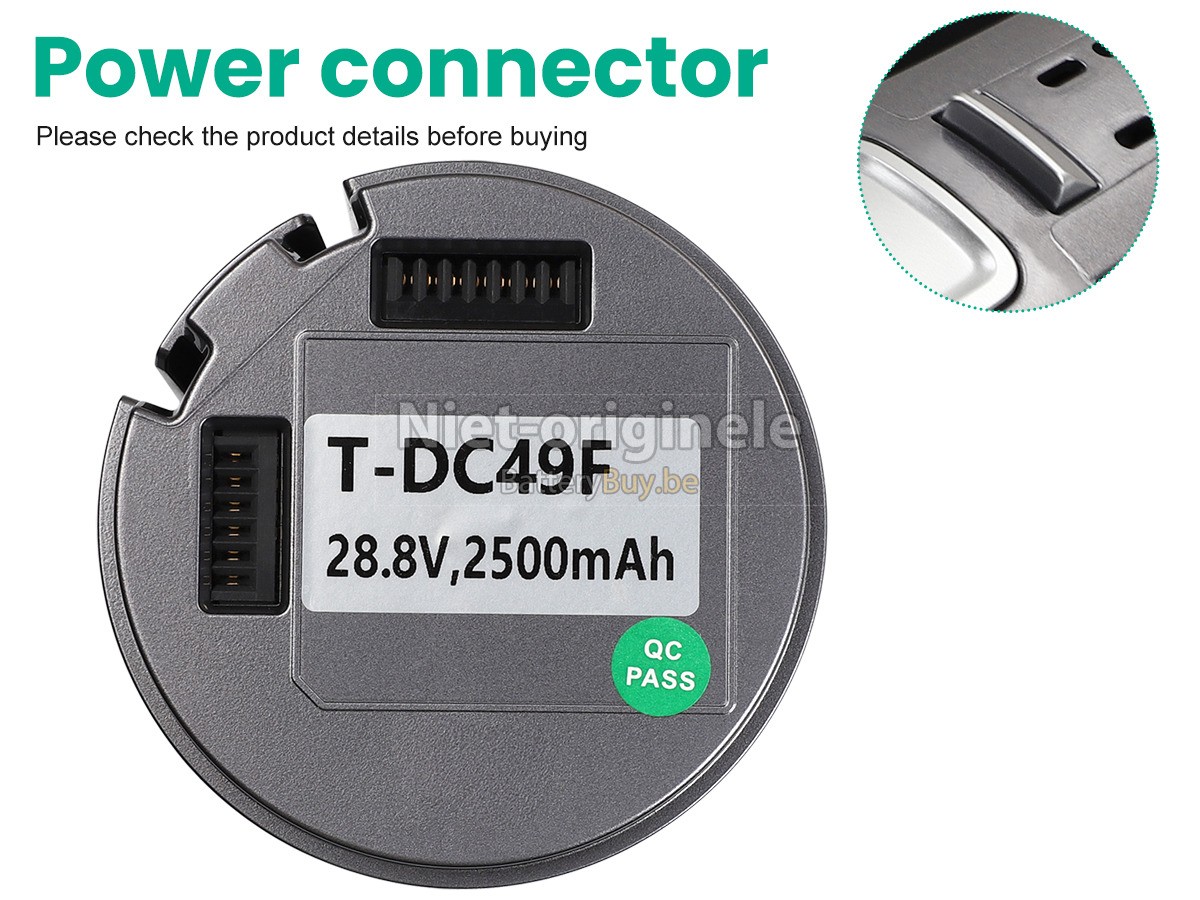 JIMMY T-DC49F accu