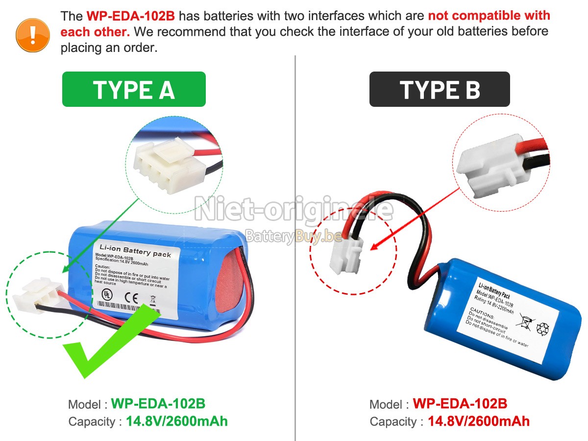 KADEY YASEN ECG-903A accu