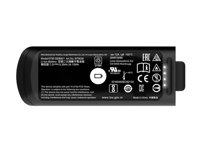 laptop accu voor Leica GEB821