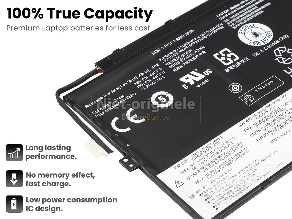 Lenovo ThinkPad 10-20C1 accu
