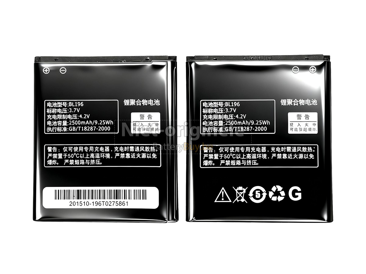 Lenovo BL196 accu