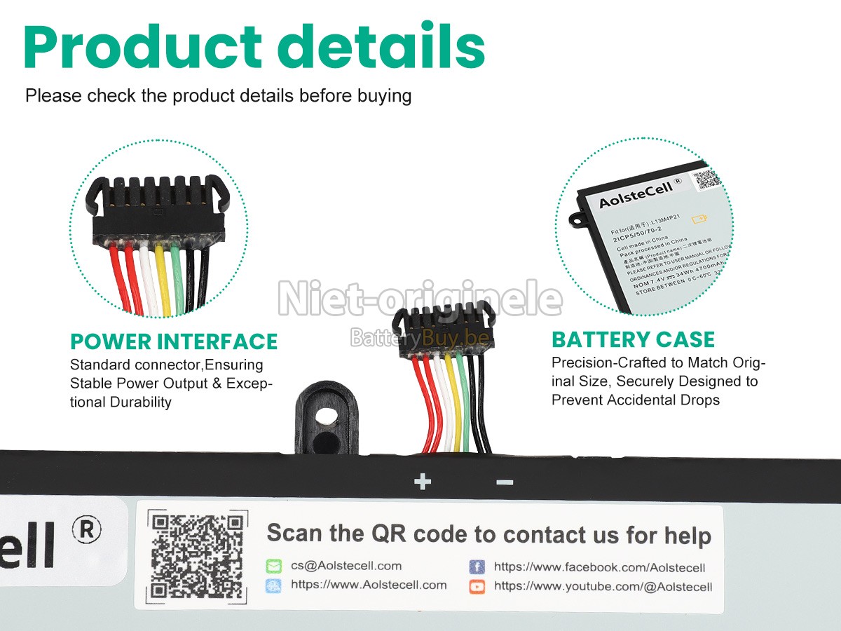 Lenovo L13L4P21 accu