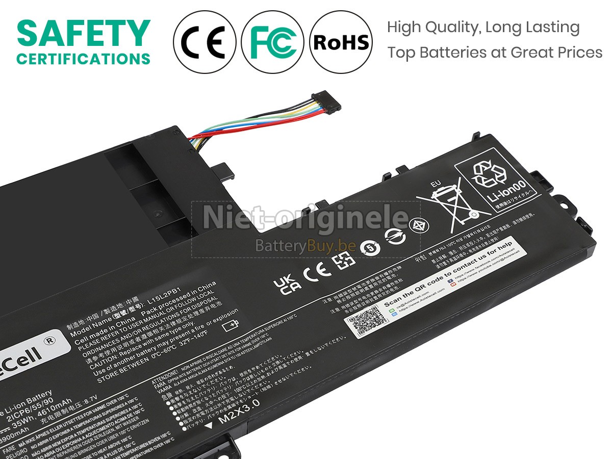 Lenovo YOGA 510-14ISK-80S700K9GE accu