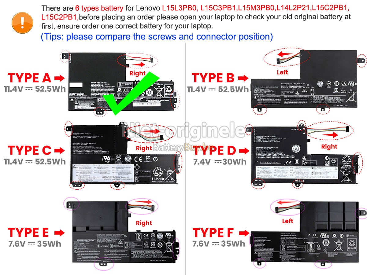 Lenovo IdeaPad 330S-15ARR-81FB0018RK accu