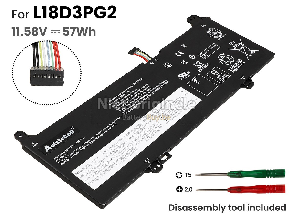 Lenovo L18D3PG2 accu