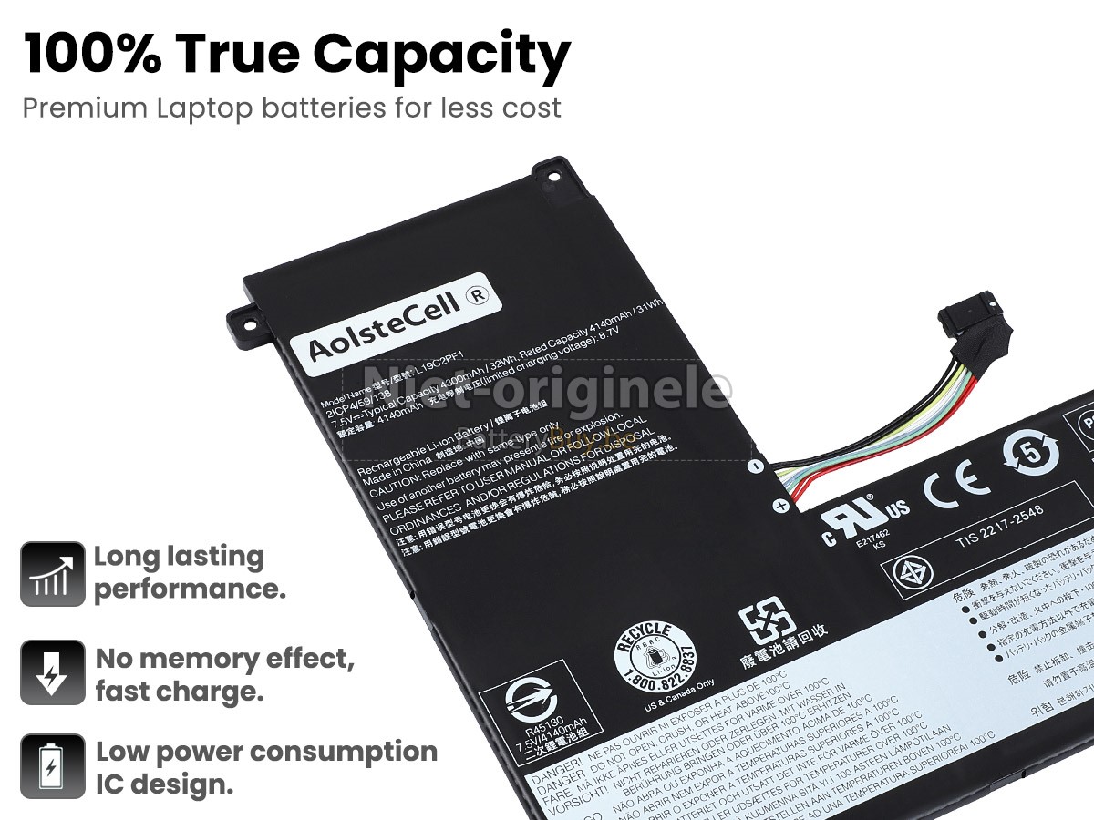 Lenovo IdeaPad 1-11IGL05-81VT0007US accu