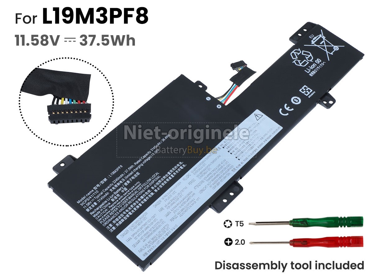 Lenovo FLEX 3 11ADA05-82G4002CSC accu