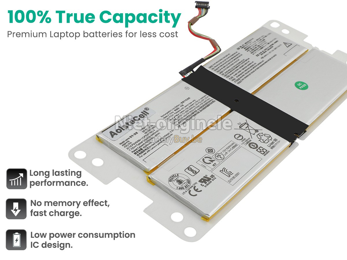 Lenovo ThinkPad X1 FOLD GEN 1-20RL001LGB accu