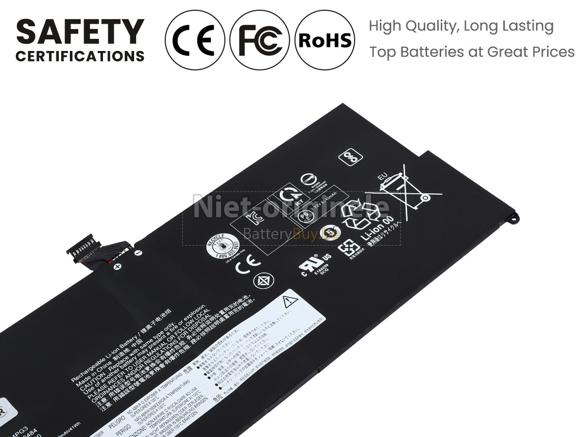 Lenovo ThinkPad X12 DETACHABLE GEN 1-20UW001GAU accu