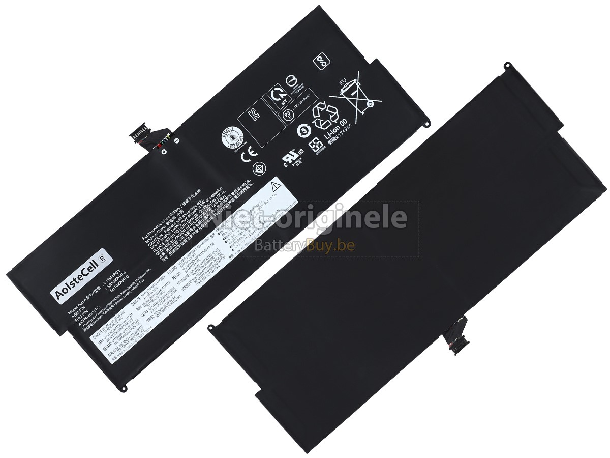 Lenovo ThinkPad X12 DETACHABLE GEN 1-20UW001GAU accu