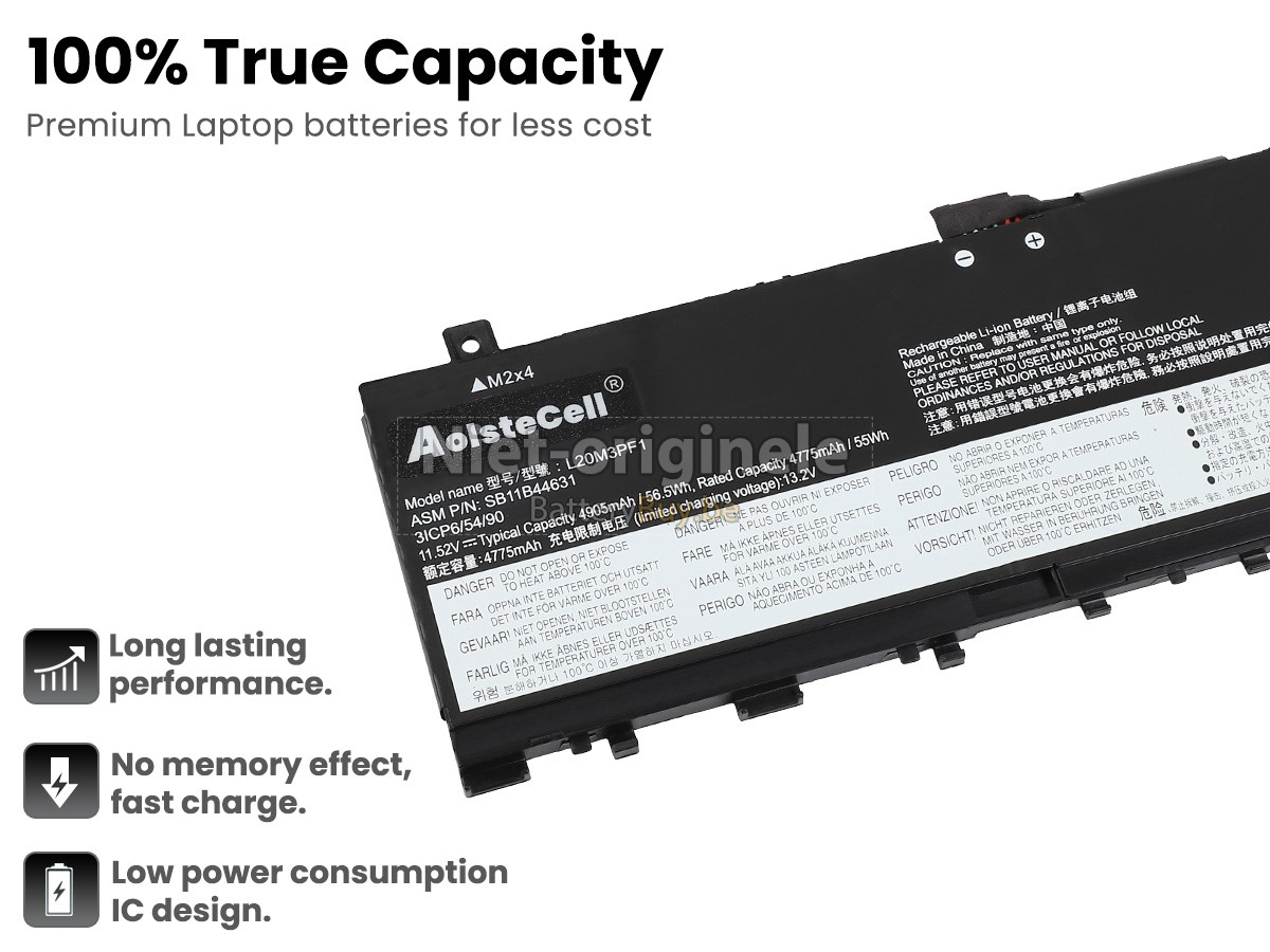 Lenovo IdeaPad 5 PRO 14ARH7-82SJ005SMB accu