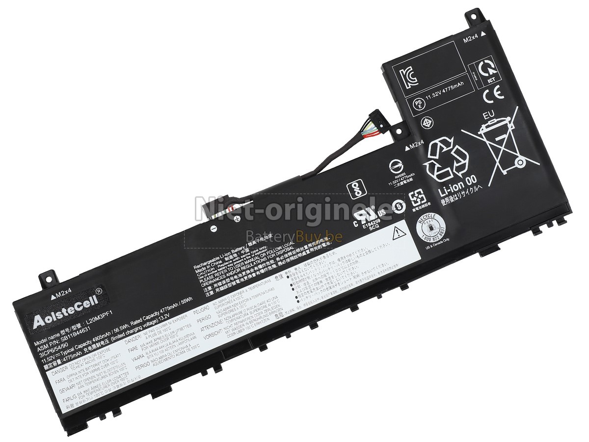 Lenovo IdeaPad 5 PRO 14ARH7-82SJ005SMB accu