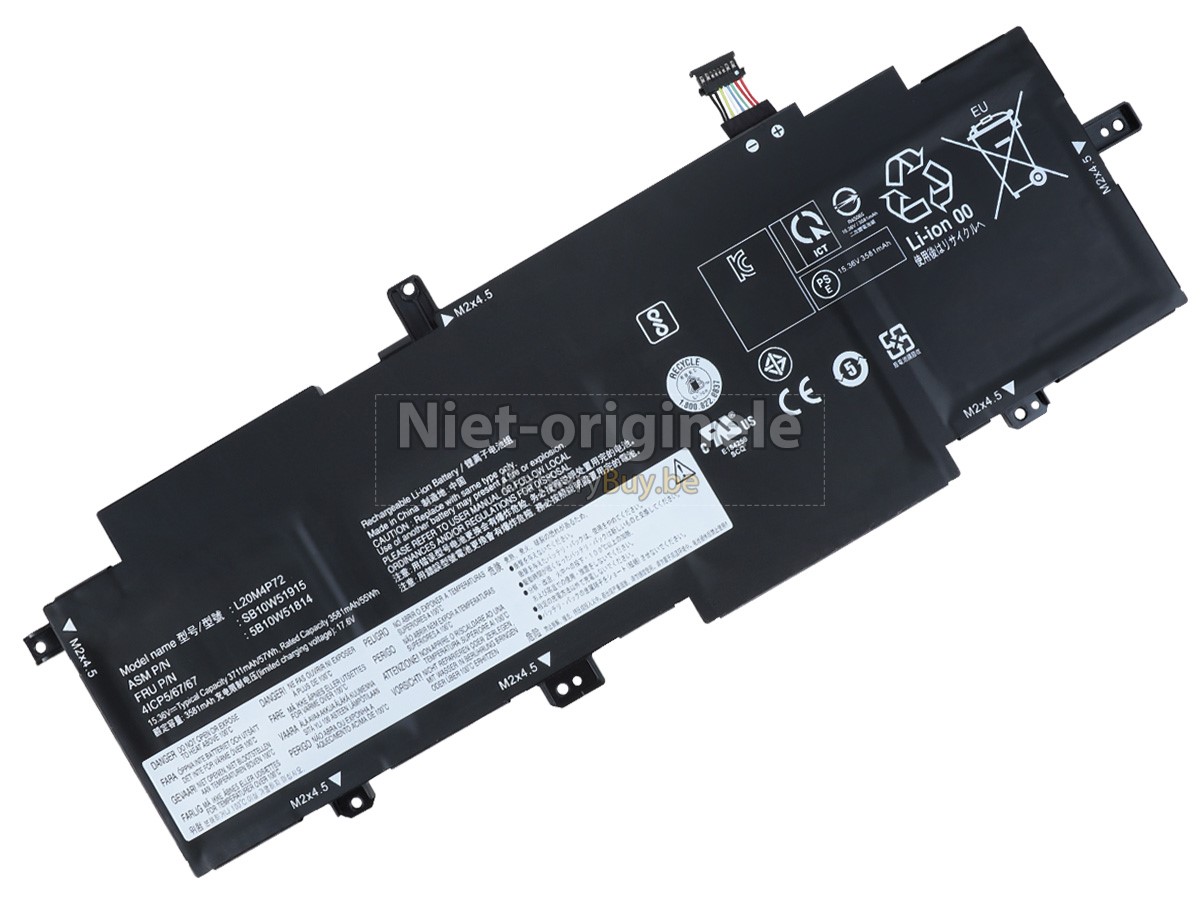Lenovo ThinkPad T14S GEN 2-20WN001NMX accu