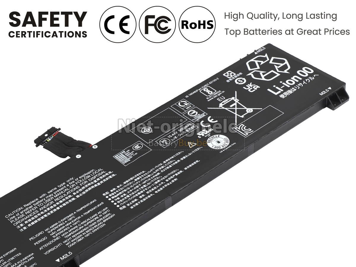 Lenovo THINKBOOK 16P G4 IRH-21J8000AHV accu