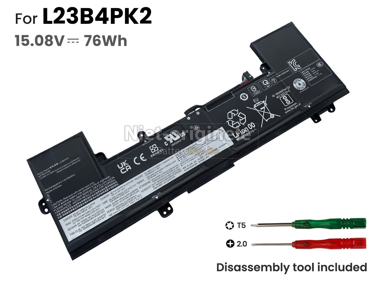 Lenovo L23B4PK2(4ICP6/54/90) accu