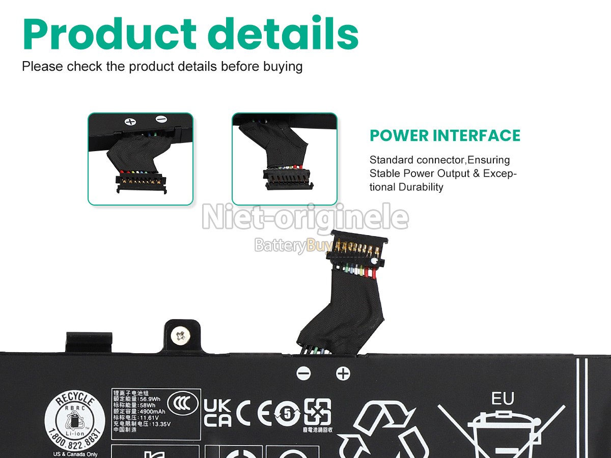 Lenovo L23D3P75 accu