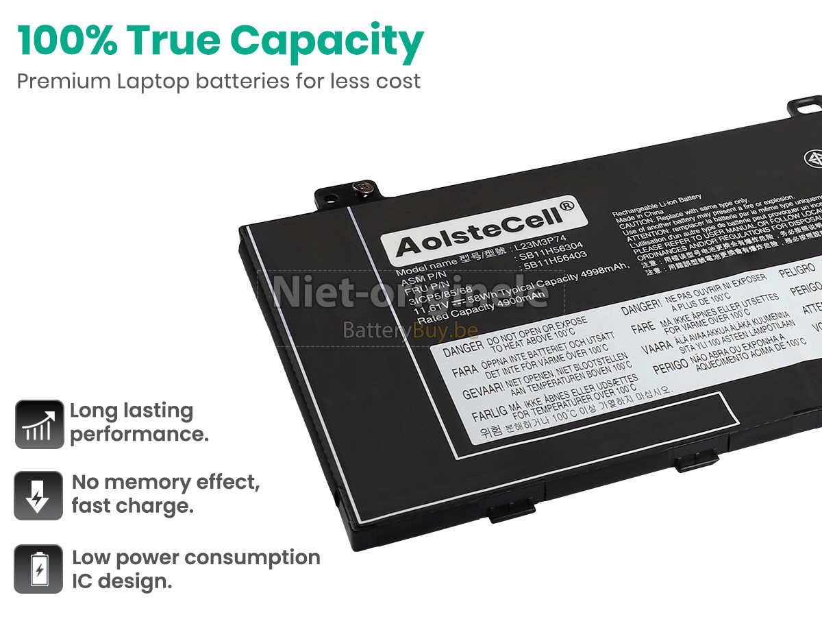 Lenovo L23D3P75 accu