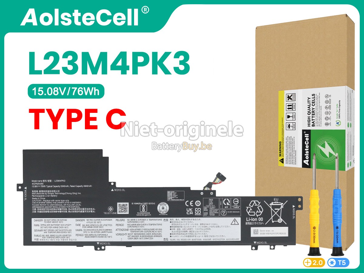 Lenovo IdeaPad SLIM 5 16AHP9-83DD0024SB accu