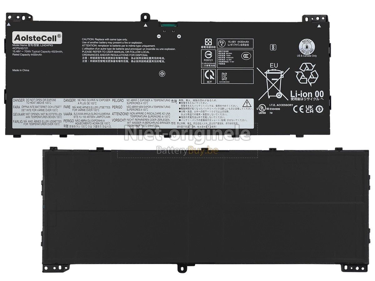 Lenovo IdeaPad SLIM 5 15ARP10-83J30057RM accu