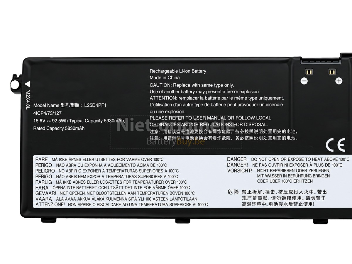 Lenovo 5B11T85513 accu