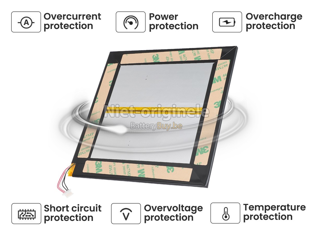 Lenovo IdeaPad MIIX 310-10ICR-80SG006EGE accu