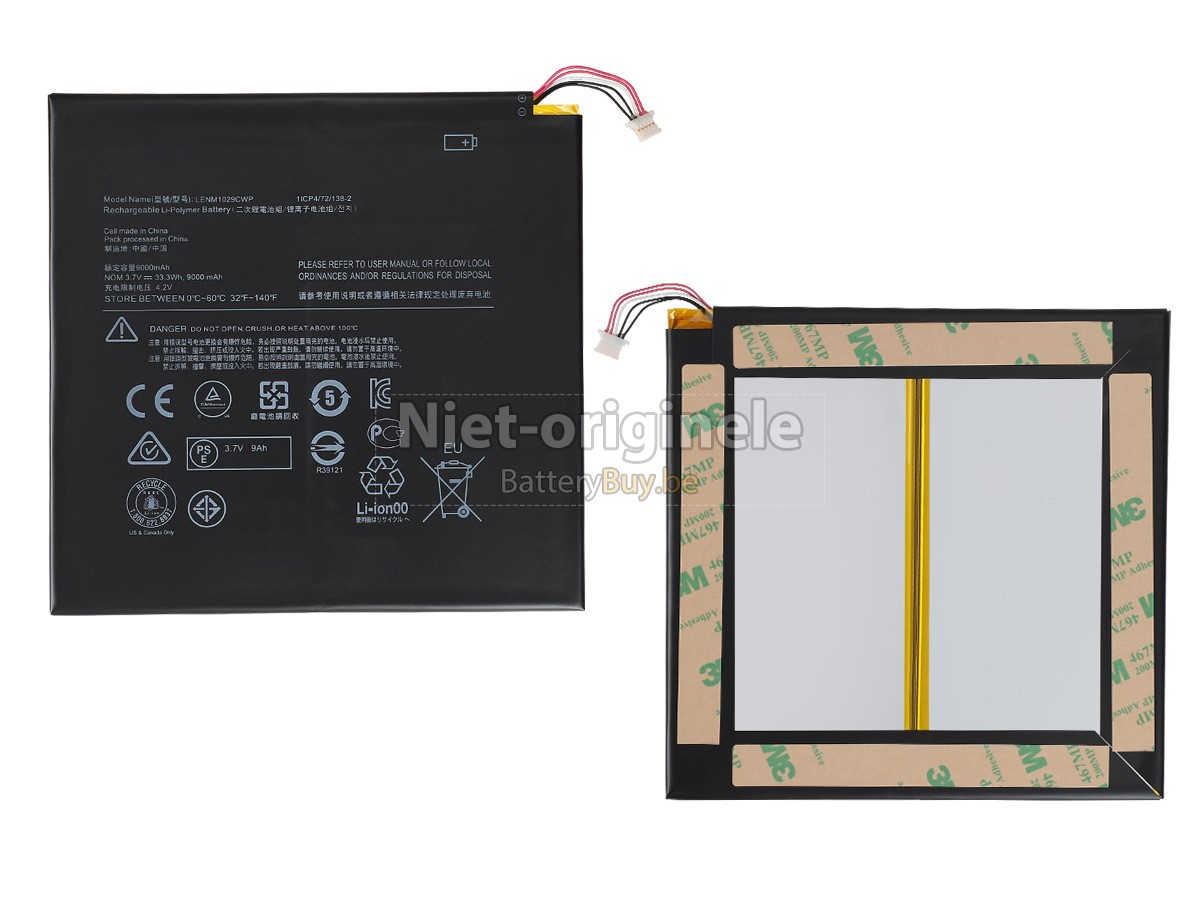 Lenovo IdeaPad MIIX 310-10ICR-80SG006EGE accu