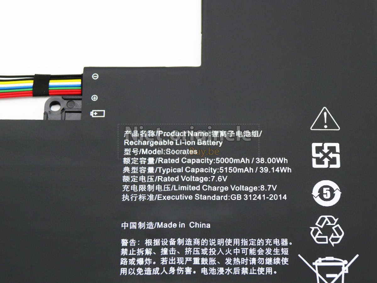 Lenovo 5B10L54987 accu