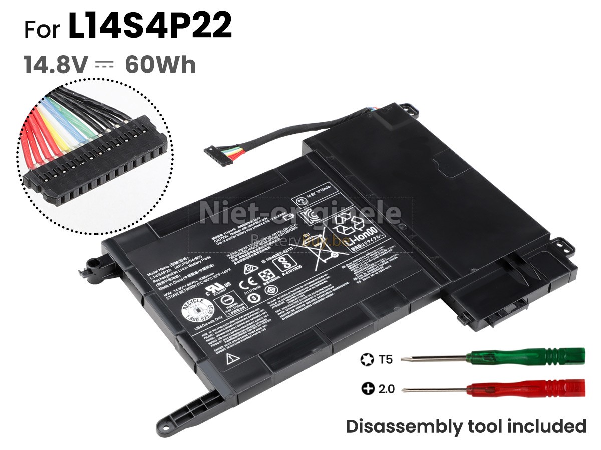Lenovo IdeaPad Y700-15ISK-80NV005CUS accu