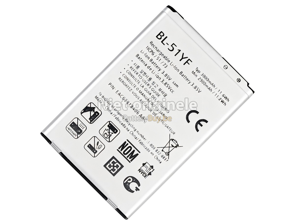 LG F500L accu