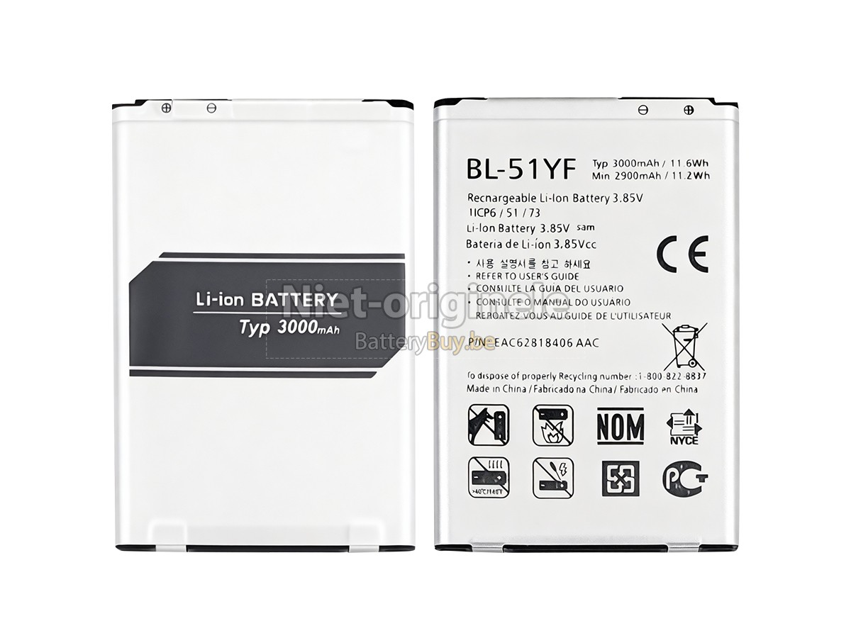 LG F500L accu