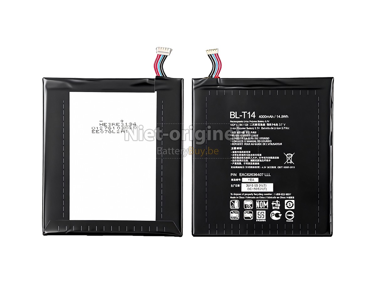 LG G PAD 8.0 4G accu