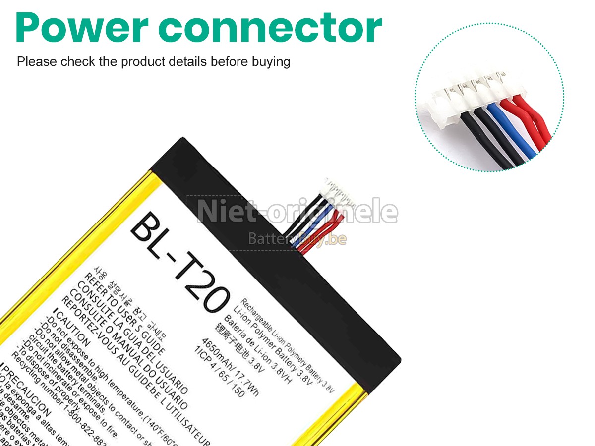 LG BL-T20 accu