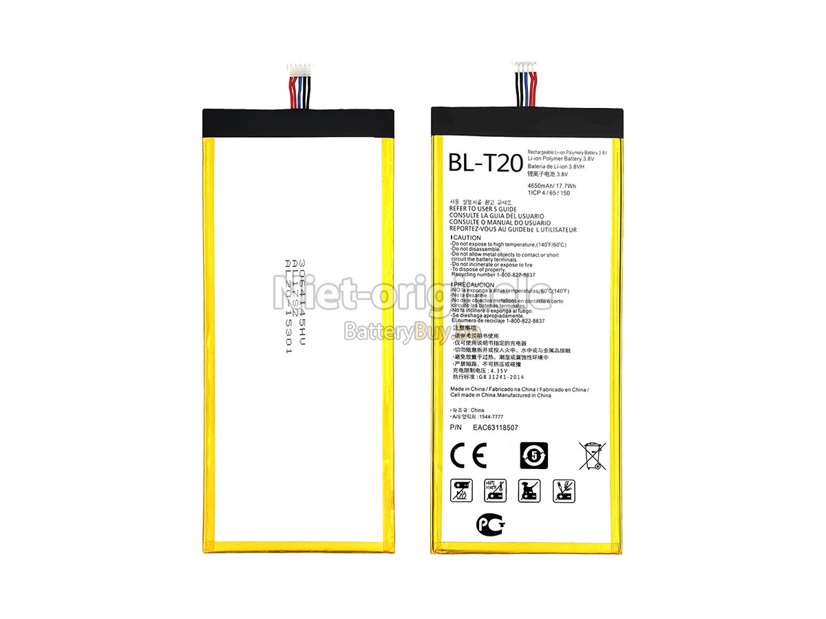 LG BL-T20 accu
