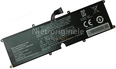 4 Cellen 41.44Wh LG LBB122UH batterij