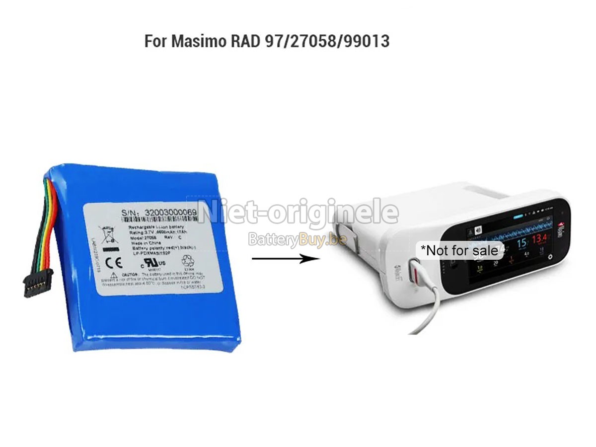 Masimo 27058 accu